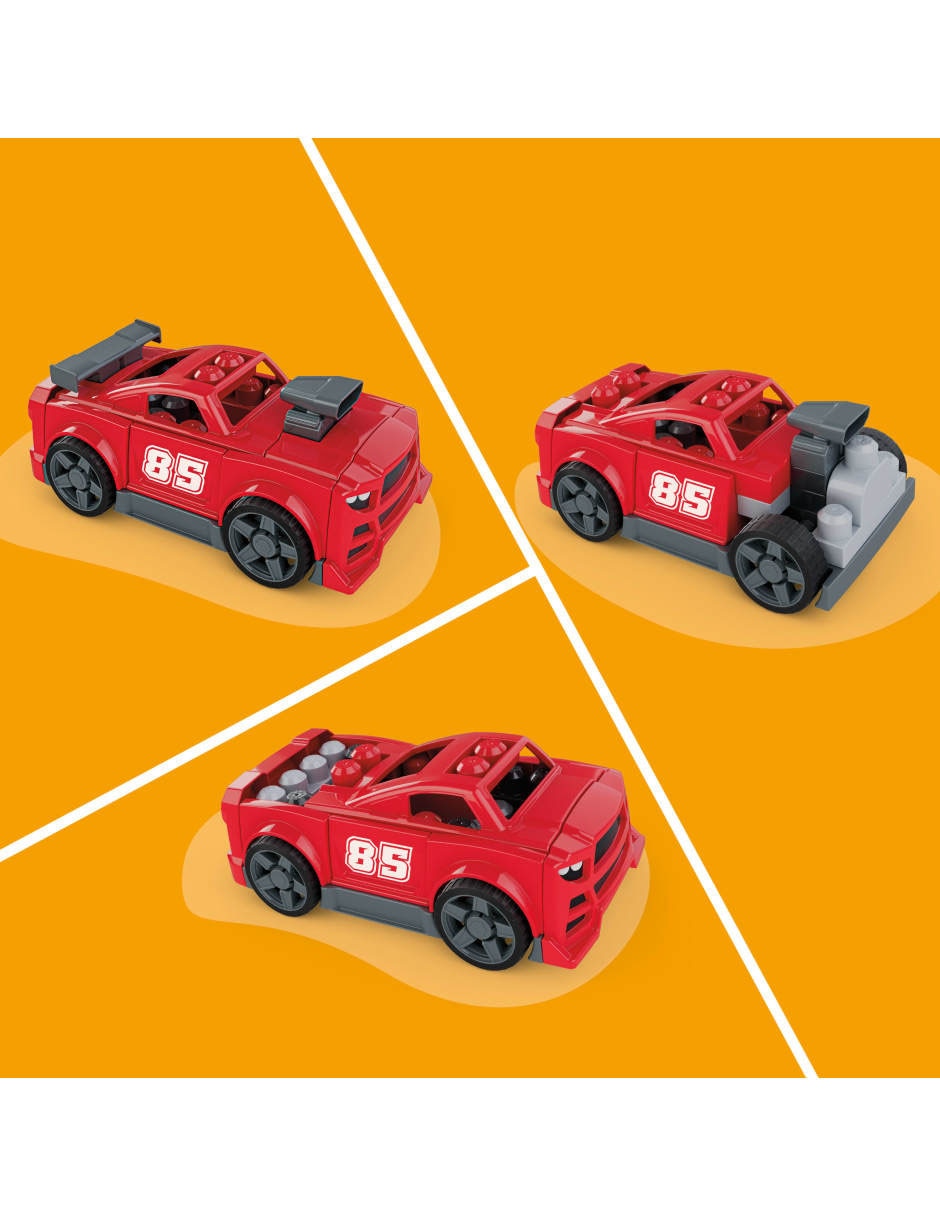 Juguete armable Set de construcción Build & Go Race Car JKG35 3