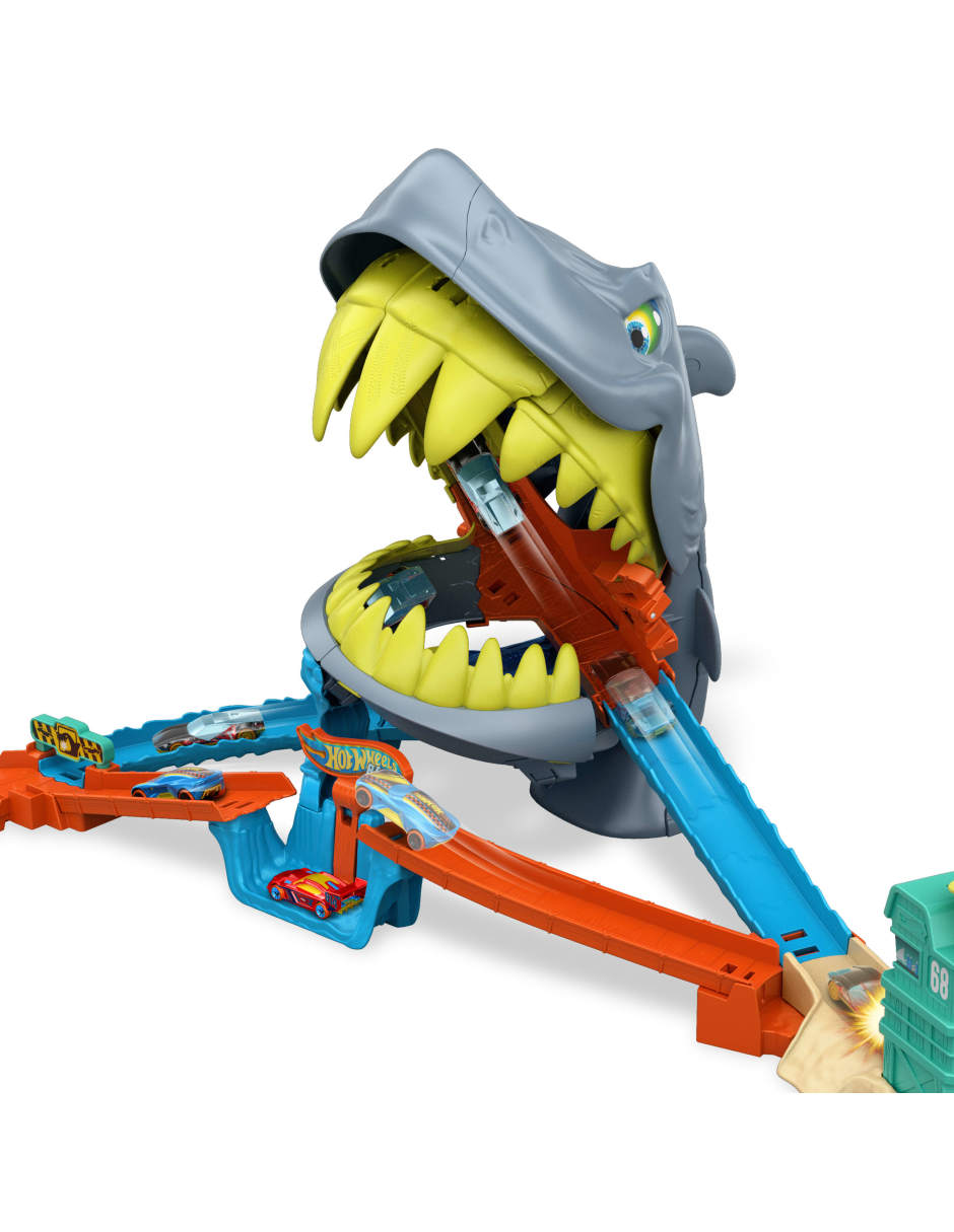 Pista armable Tiburón Hot Wheels: City 3