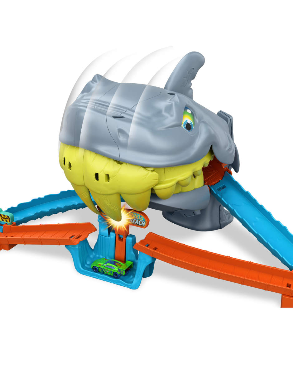 Pista armable Tiburón Hot Wheels: City 4