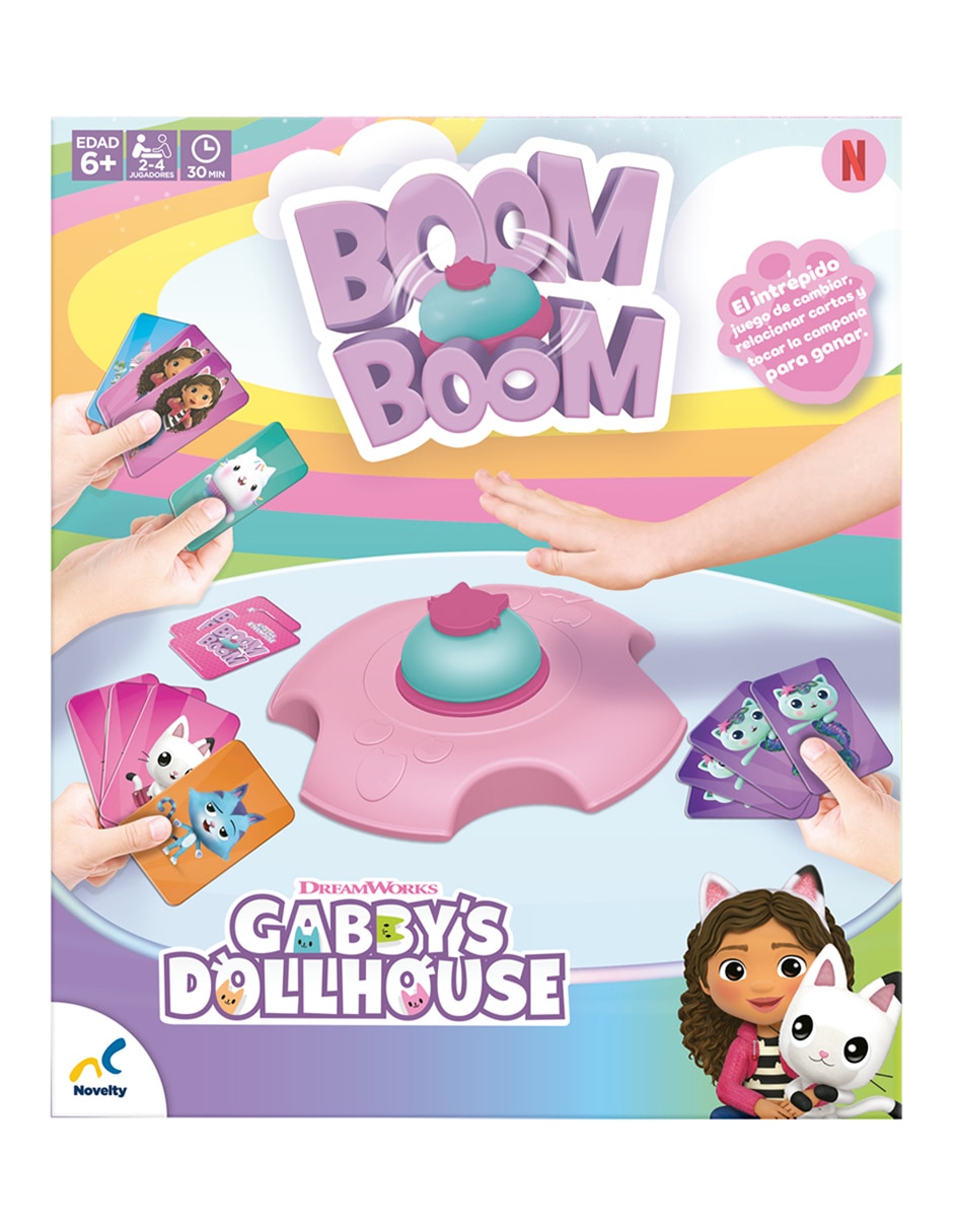 Juego de Mesa Boom Boom Gabby’s Doll House 3