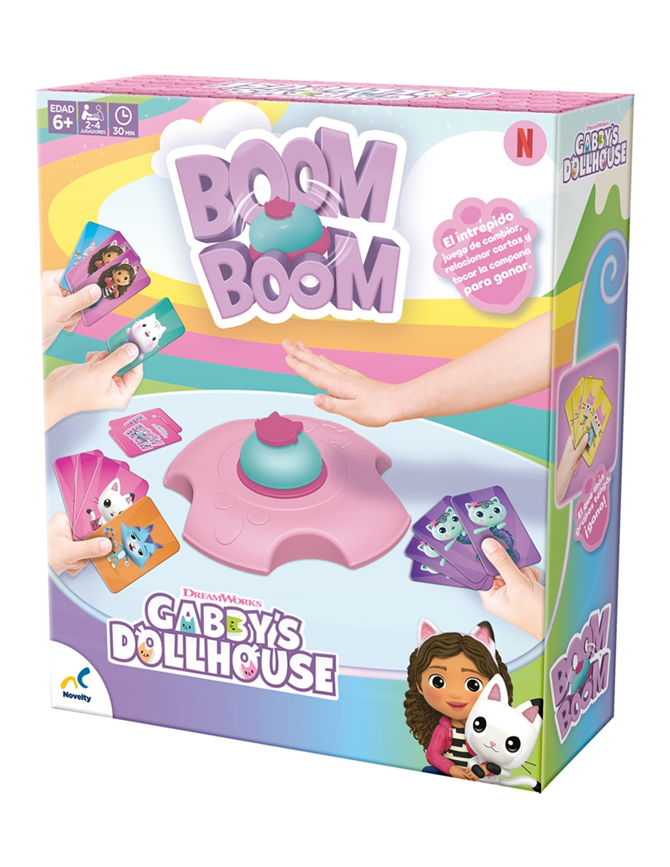 Juego de Mesa Boom Boom Gabby’s Doll House 4