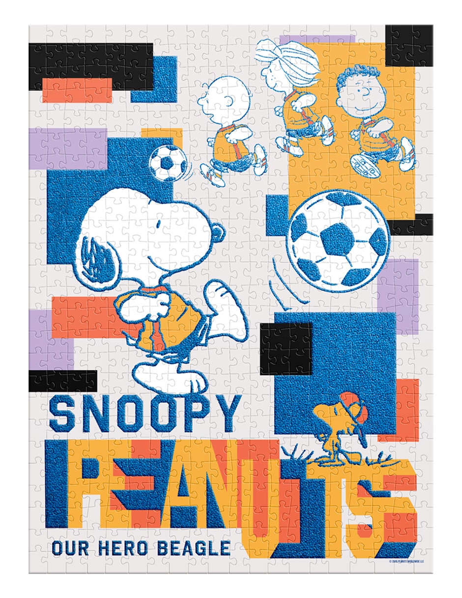 Rompecabezas peanuts fútbol edición limitada 500 piezas