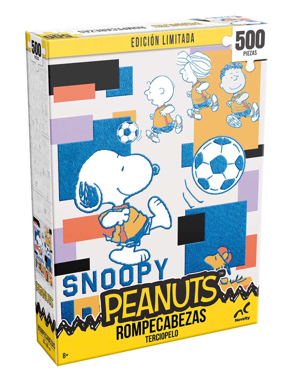 Rompecabezas peanuts fútbol edición limitada 500 piezas 6
