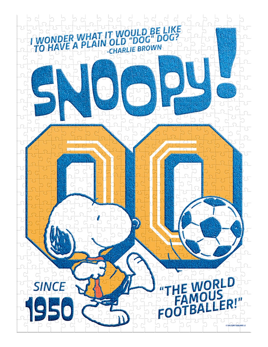 Rompecabezas Peanuts fútbol edición limitada Novelty 500 piezas Rompecabezas Peanuts fútbol edición limitada Novelty 500 piezas