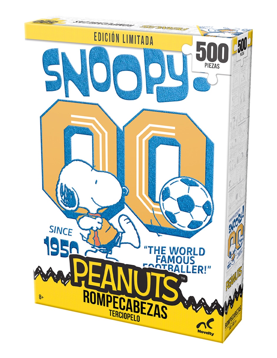 Rompecabezas Peanuts fútbol edición limitada Novelty 500 piezas 7