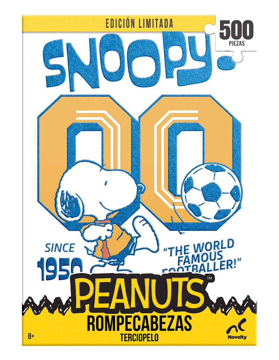 Rompecabezas Peanuts fútbol edición limitada Novelty 500 piezas 8