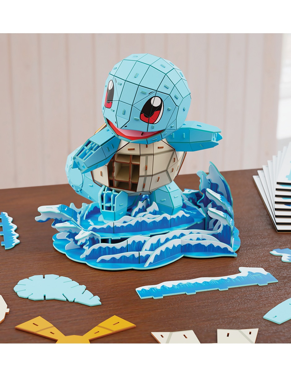 Rompecabezas 4d pokémon squirtle 180 piezas 7