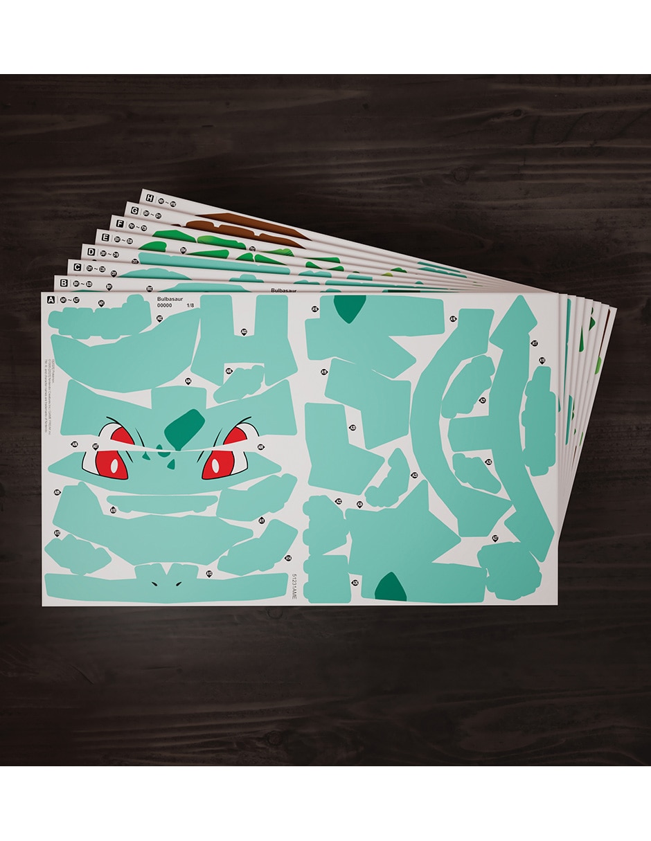 Rompecabezas 4d pokémon bulbasaur 195 piezas 7