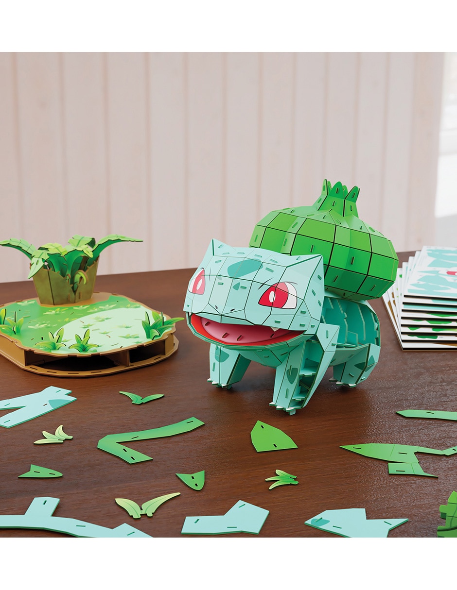 Rompecabezas 4d pokémon bulbasaur 195 piezas 8
