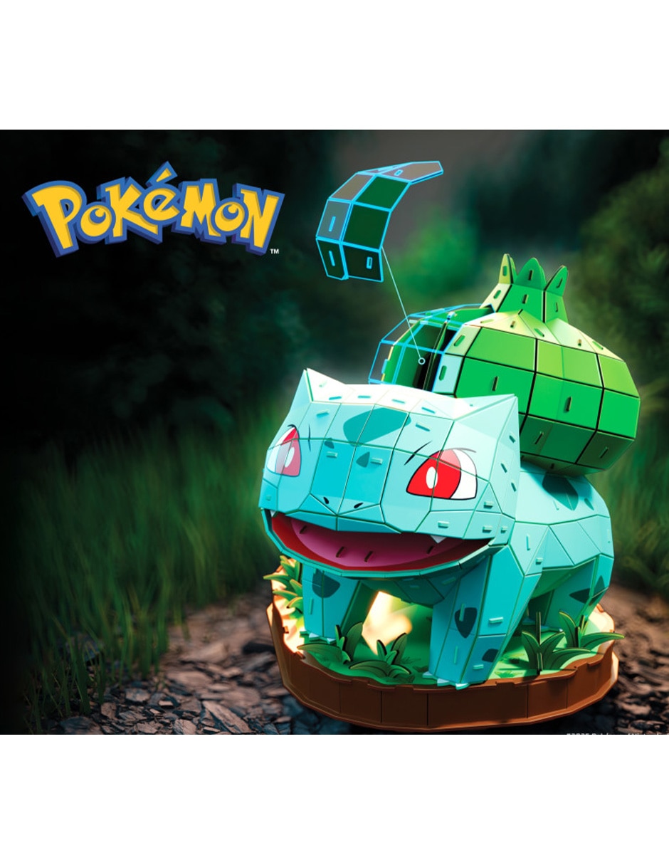Rompecabezas 4d pokémon bulbasaur 195 piezas 9