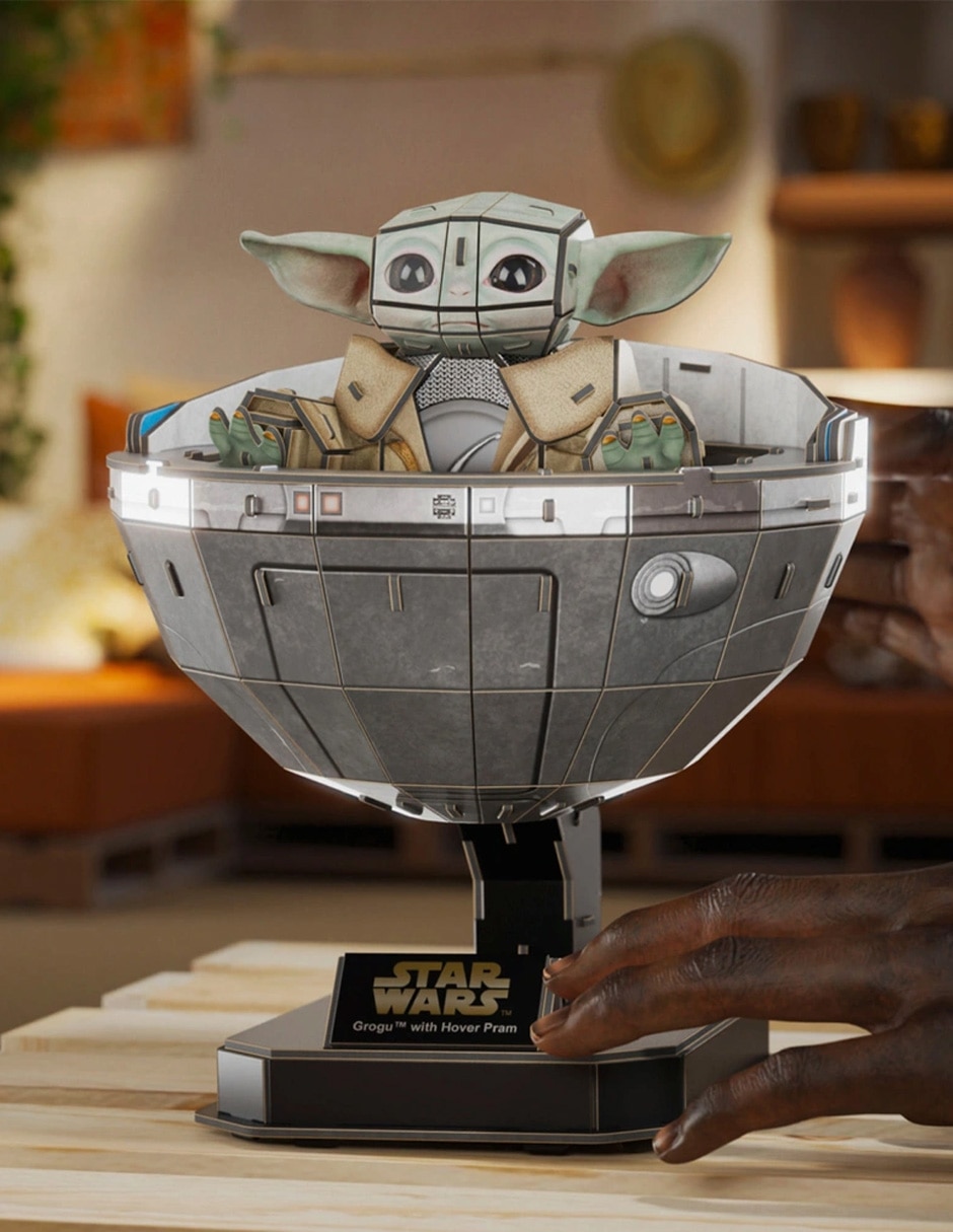 Rompecabezas 4D Star Wars Grogu spinmaster 138 piezas 12