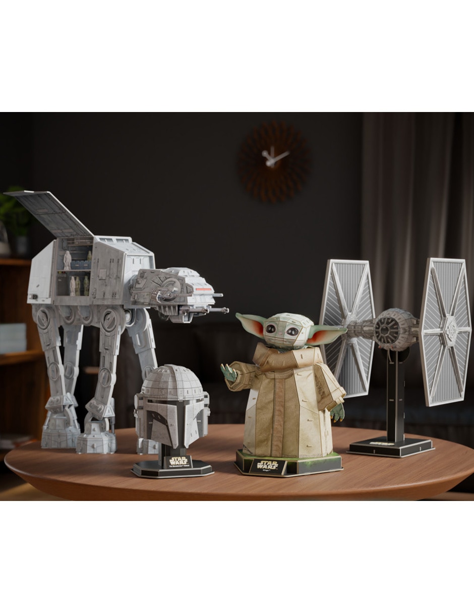 Rompecabezas 4D Star Wars Grogu spinmaster 138 piezas 15