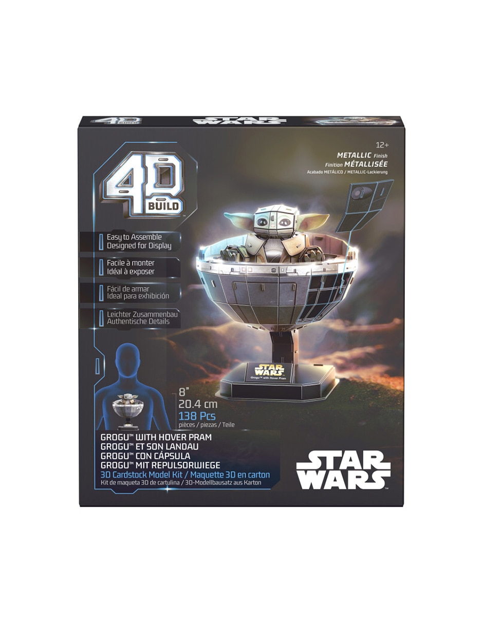 Rompecabezas 4D Star Wars Grogu spinmaster 138 piezas 17