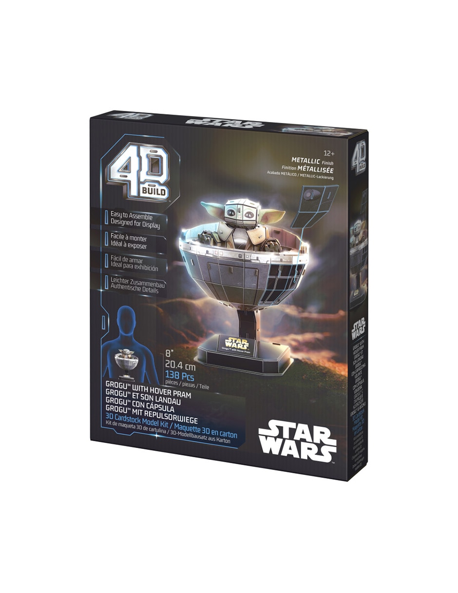 Rompecabezas 4D Star Wars Grogu spinmaster 138 piezas 18